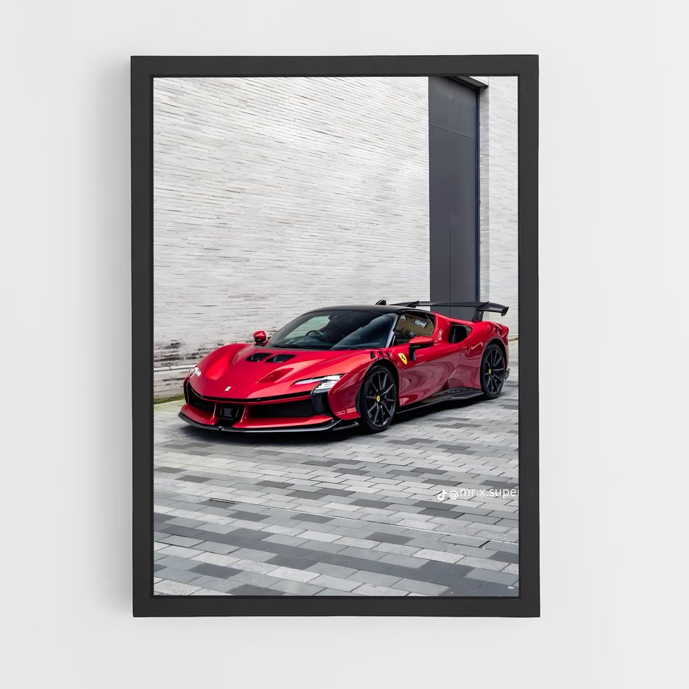 Poster Ferrari au Cœur de la Ville (vue 2)